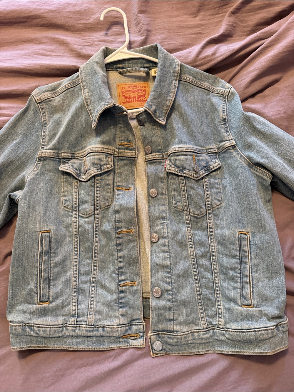 Levi’s Classic Light Wash Denim Jacket